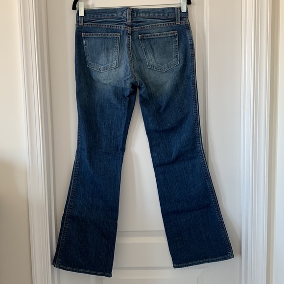 GAP Ultra Low Rise Bootcut Jeans Size 4 Ankle - Picture 8 of 15